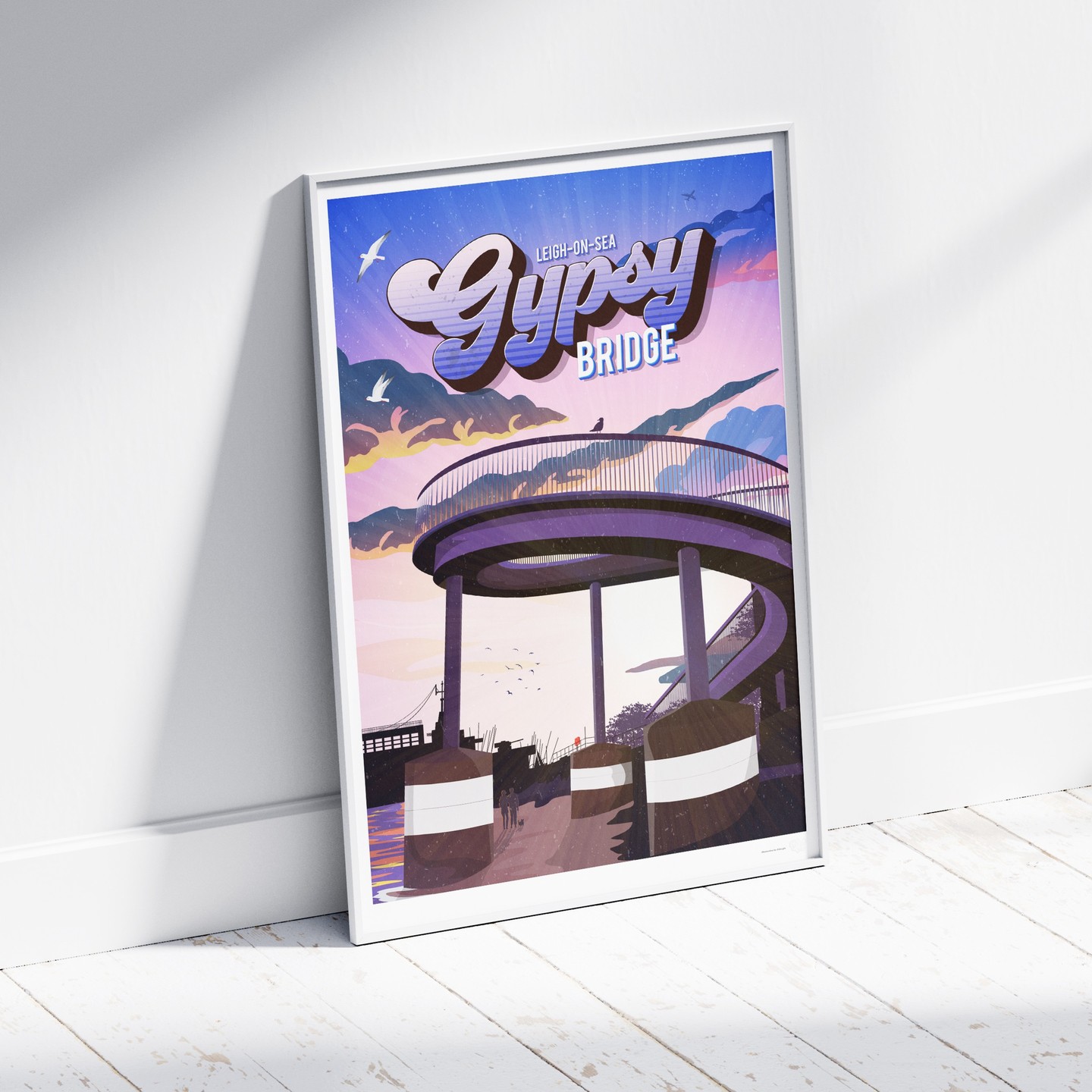 Our collection of posters designed of a few amazing locations that I love around Leigh-on-Sea 🏡😊