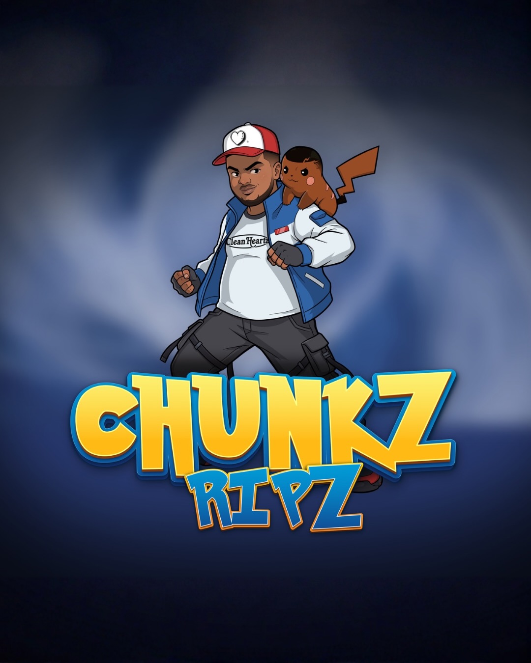 Custom character design for Chunkz 🎨⚡️